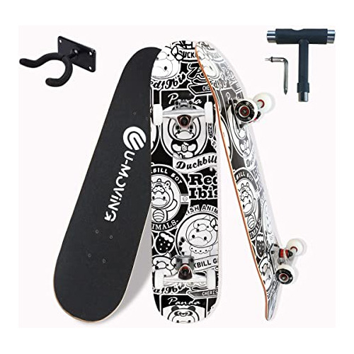 U-moving Skateboards For Beginner Adults Youths Adolescentes