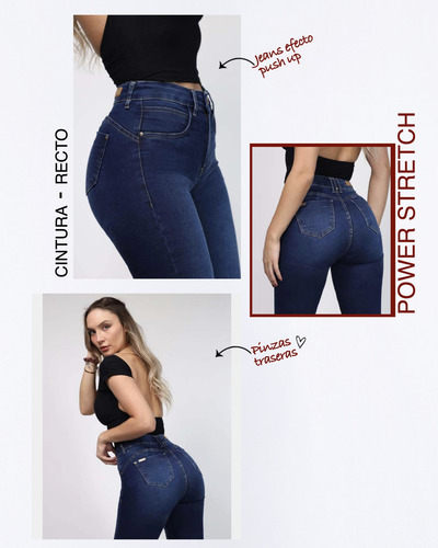 Jeans Mohicano 3962 Recto Push Up Bn