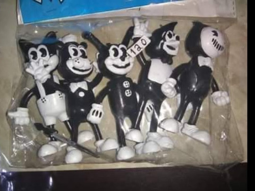 Figuras Bendy Lote New 10 Cm