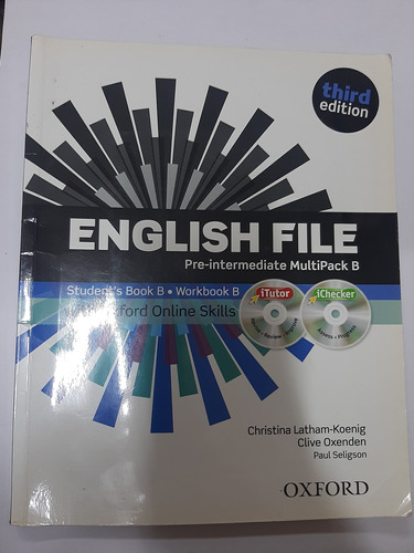 English File Pre-intermediate Multipack B Oxford Lápiz +2cds