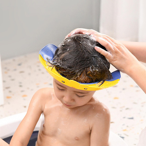 . . Gorro De Ducha For Niños Gorro Con Visera Ajustable