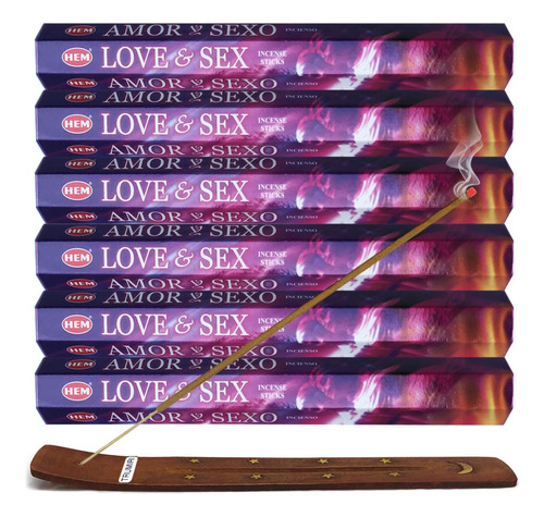 Trumiri Paquete De 6 Varillas De Incienso Con Hem Love & Sex