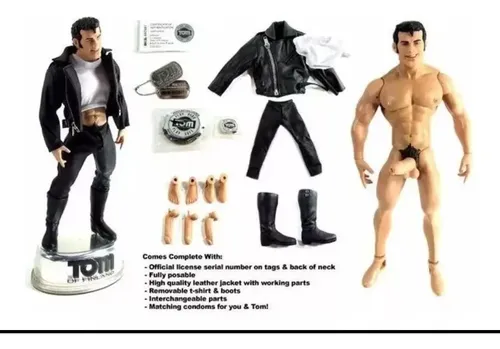 希少 レア TOM OF FINLAND トム オブ フィンランド フィギュア Boneco Tom Of Finland Erótico Novo E Lacrado | Parcelamento sem juros