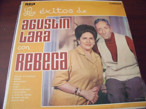 Lp Rebeca Los Exitos De Agustin Lara