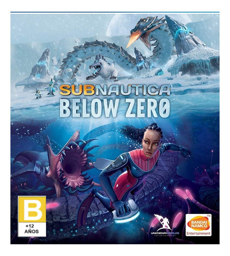Subnautica: Below Zero  Below Zero Standard Edition Bandai Namco PS4 Físico
