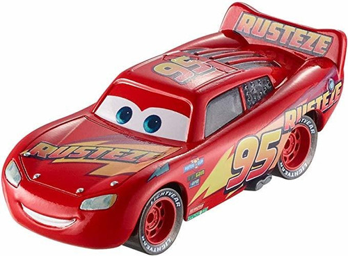 Disney Cars 3 Rust Eze Rayo Mcqueen - Vehículo Fundido