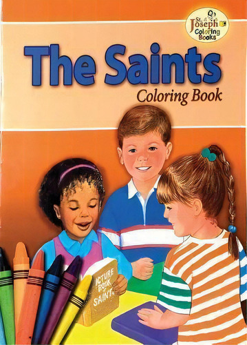 Coloring Book About The Saints, De Catholic Book Publishing Co. Editorial Catholic Book Publishing Corp, Tapa Blanda En Inglés