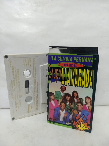 Grupo Llamarada - La Cumbia Peruana - Cassette - Arg