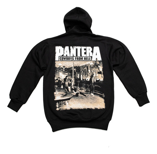 Pantera Cowboys From Hell Buzo Canguro Algodon Frisa Metal