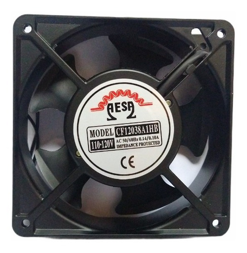 3 Pzas Ventilador Enfriador 12cm X 12cm X 40mm 120v