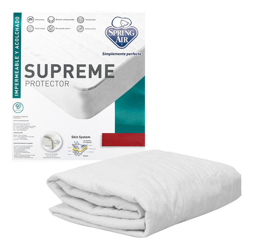 Spring Air Protector De Colchón Supreme - King Size