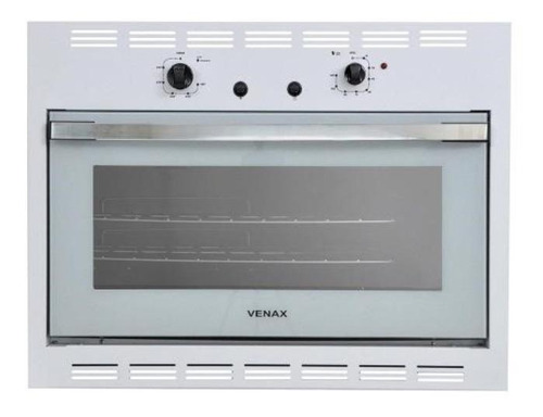 Forno de embutir à gás com grill elétrico Venax Bianco GII  90L 88.3L branco 220V
