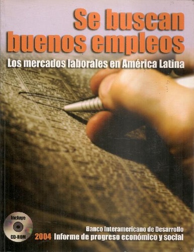 Libro Se Buscan Buenos Empleos De Bid