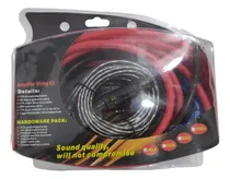 Comprar Kit Instalacion Sonido Planta Cable #4 Aguanta 1500 Watts