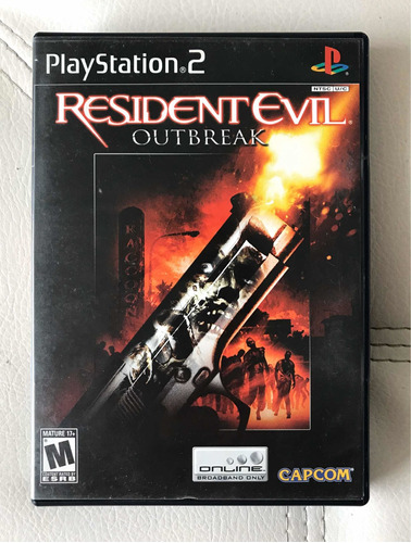 Resident Evil Outbreak / Americano Playstation 2 - Fox Store