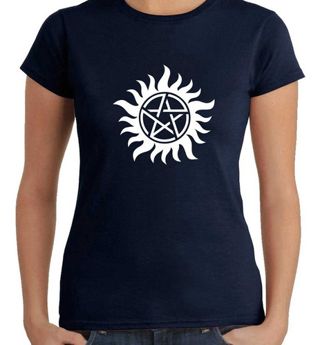 Remera Mujer Supernatural 100% Algodón Calidad Premium 3