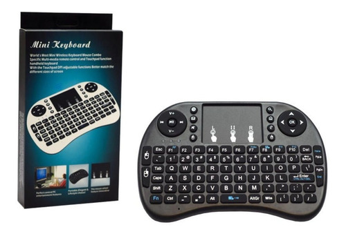 Teclado + Mouse Wireless S/ Fio Smart Tv LG Samsung Aoc Etc
