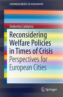 Libro Reconsidering Welfare Policies In Times Of Crisis -...