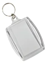 Comprar Llaveros Acrílicos 6x4 Transparentes Promoción X100 Unidades