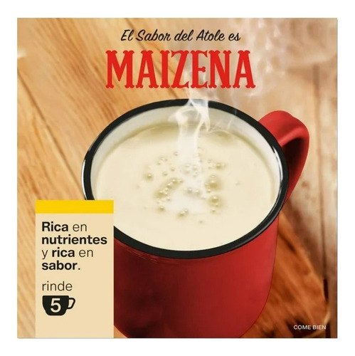19 Pzas Fécula De Maíz Maizena Atole Fortificado Sabor Vaini