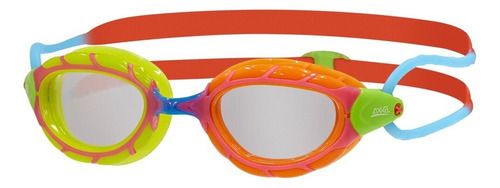 Zoggs Goggles De Natación Predator Junior Para Niños 6-14 Color Rojo