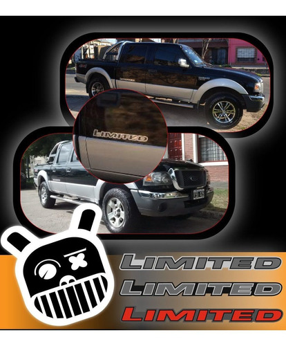 Calco Ploteo 4x4 Ford Ranger Limited 2005-2006 !! Sticker