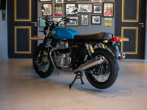 Imagen 13 de 25 de Royal Enfield Interceptor 650 Azul Entrega Inmediata