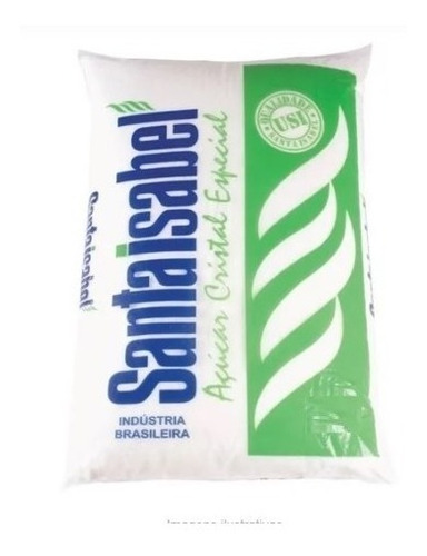 Açúcar Cristal Santa Isabel 1kg Kit C/20