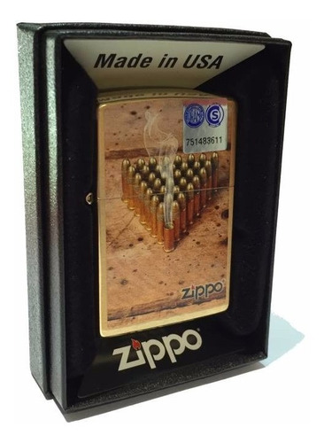 Encendedor Zippo Balas  Made In Usa 28885