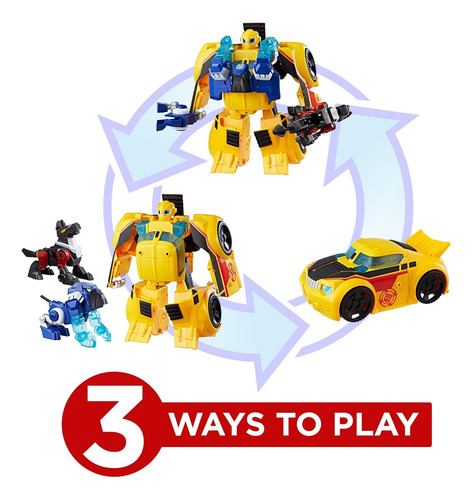 Transformers Bumblebee Rescue Bots Guardia Rescate Luz Sonid