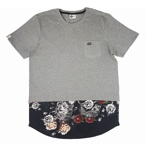 Camiseta Mcd Over Size Especial Flower Fish 2050