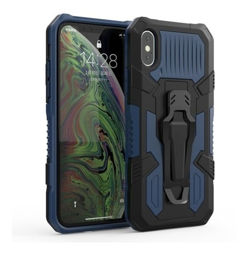 Imagem 1 de 7 de Capa Case Capinha Com Clip Imã Suporte iPhone - Modelos