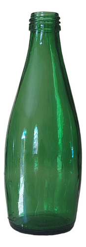 200 Botellas Verde Vidrio 330ml Con Sus Taparoscas Doradas