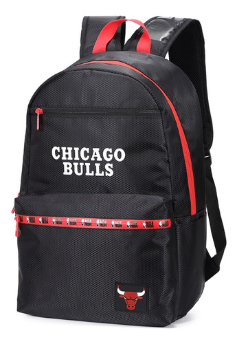 Mochila Deportiva Nba Chicago Bulls Basket Bolsillo Original