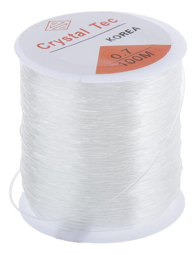2 Rollos De Hilos Elásticos Transparentes Para Hacer Joyas,