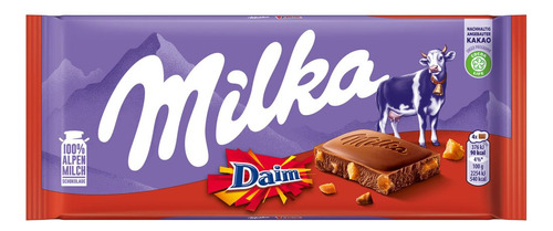 Chocolate Milka Daim 100g