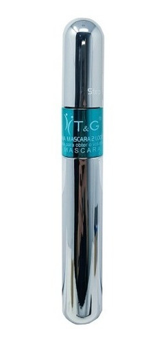 Máscara de pestañas T&G Tango 4D waterproof 17g color negro 1 unidad