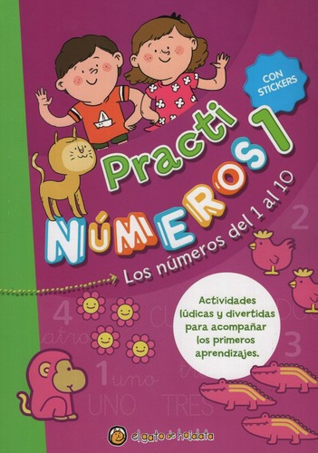 Libro Numeros 1 - Practi Numeros - Los Numeros Del 1 Al 10 C