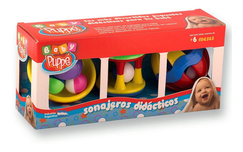 Set Sonajeros X3 Grande En Caja Ploppy 611474