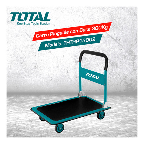 Imagen 2 de 6 de Carro plegable con base 300 kg. Total