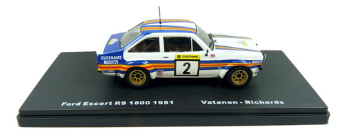 Ford Escort Rs 1800 1981 Vatanen Rally  1000 Lakes 81  1:43