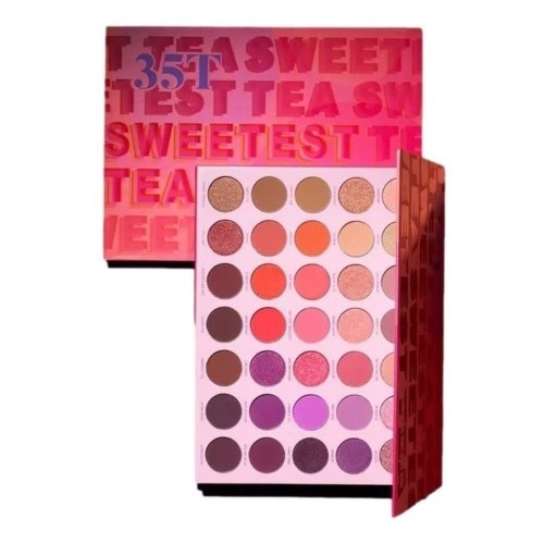 Paleta Morphe Sweetest Tea 35t Original, 35 Sombras En Stock