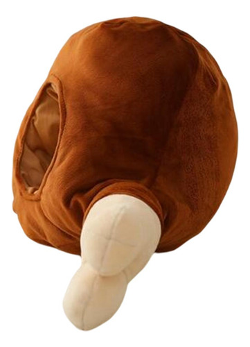 Sombrero De Peluche Con Baquetas De Pollo, Tocado De Juguete