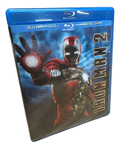 Pelicula Blu-ray  Iron Man 2 - Combo De Tres Discos - Marvel