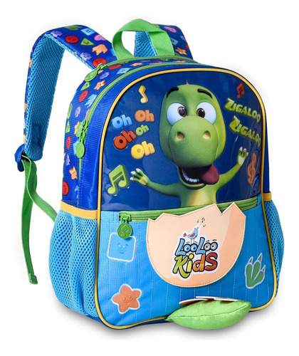 Mochila De Costas Zigaloo Loolookids C/ Touca Oficial - Clio