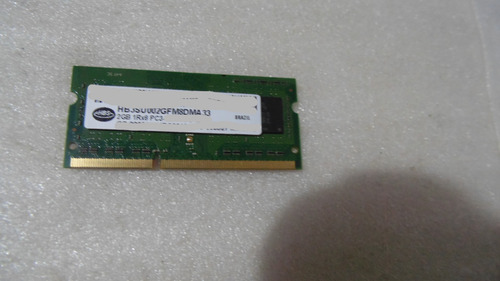 Memória Notebook Itautec W7430 Hbs Ddr3 2gb 1333mhz (Usado)