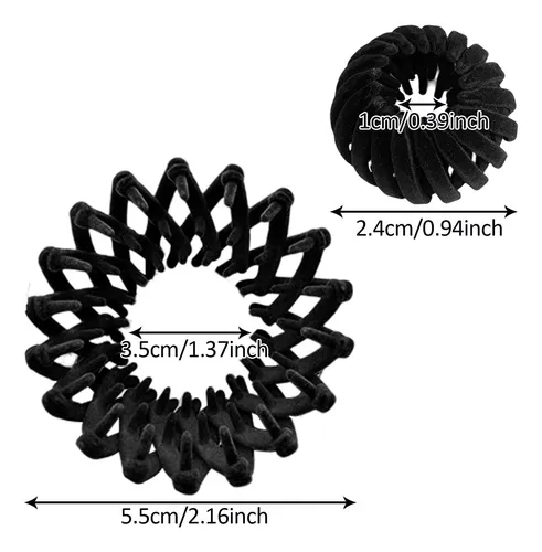 Pinzas Mágicas Para El Cabello Clips Para Moño De Pelo Para