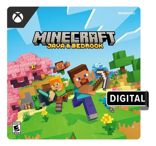 Minecraft Java Bedrock Pc Digital