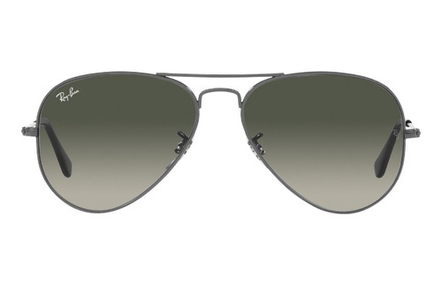 Lentes De Sol Aviator Large Metal Gunmetal Ray-ban