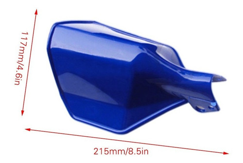 EBTOOLS Manguito De La Motocicleta Manejador De Motocicleta Al Aire Libre Guardamanos Protector De Mano Con Luz Blanca Accesorio De Seguridad